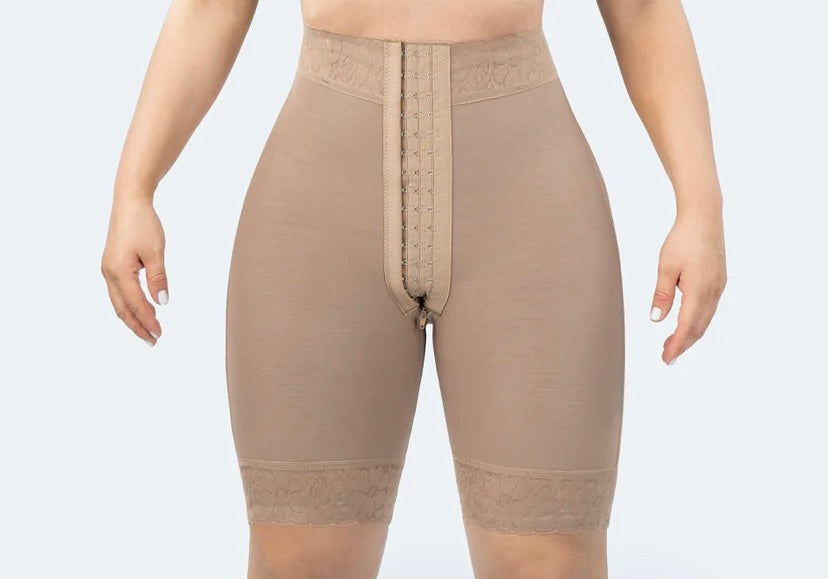 Andrea short levanta glúteo beige