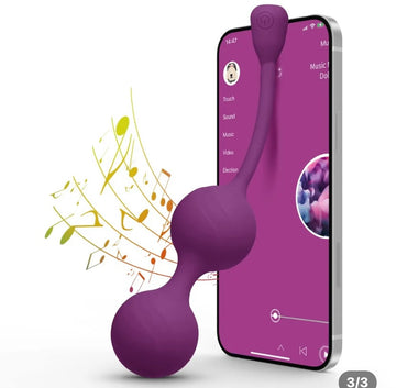 Vibrador- Smart Kegel exercise ball with App Control